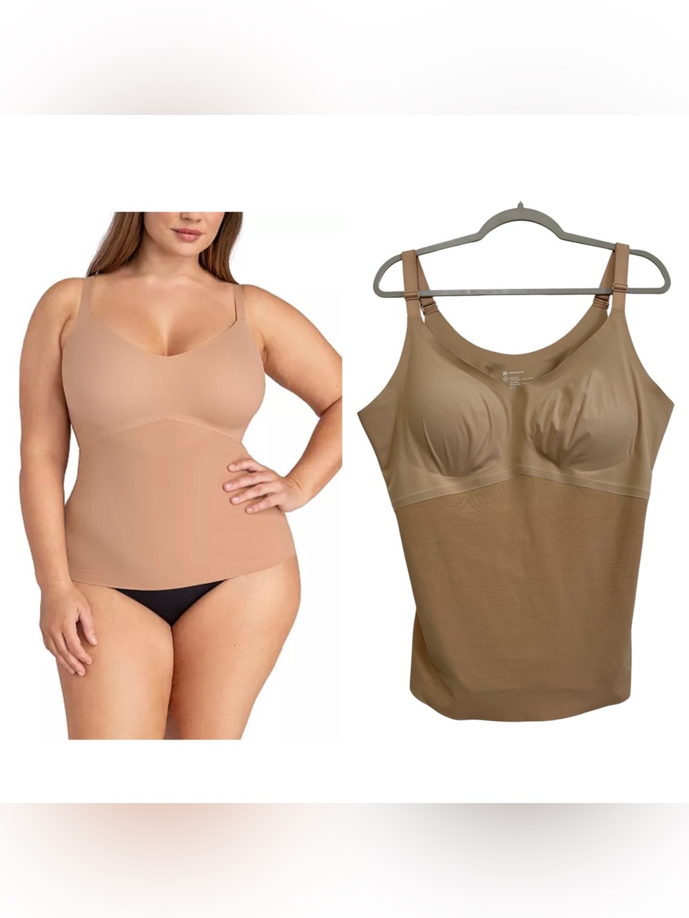 Honeylove LiftWear Cami Shapewear in Sand Size 2X